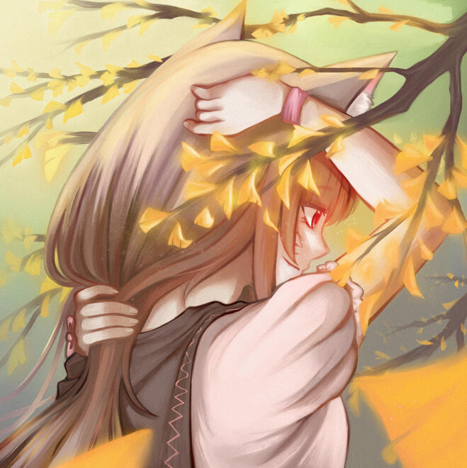 Self Mascot in Autumn @Miki